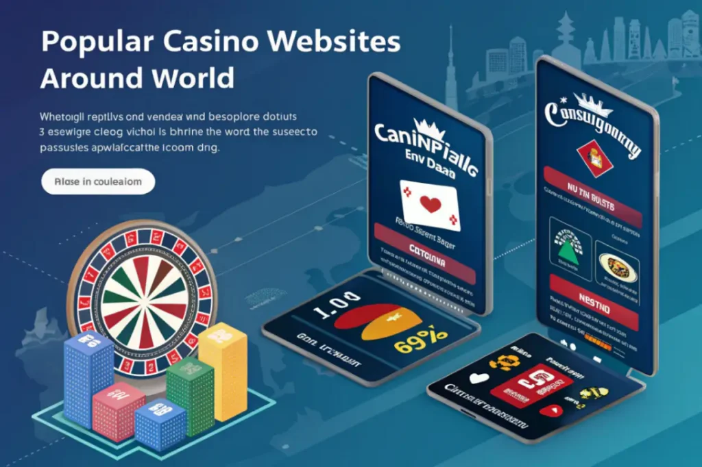 Most Popular Online Casino Sites Worldwide: Traffic and Trends